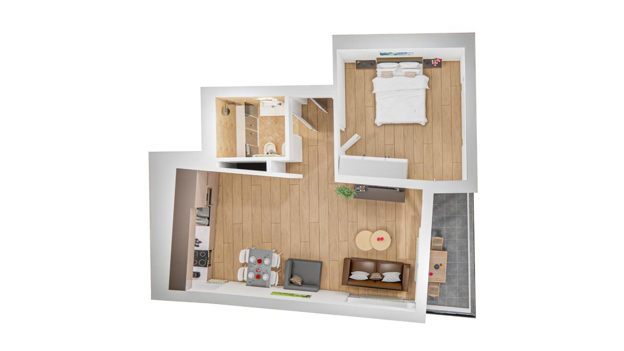Modern - Free Parking Apartment